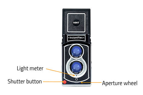 TL70 comes with built-in light meter