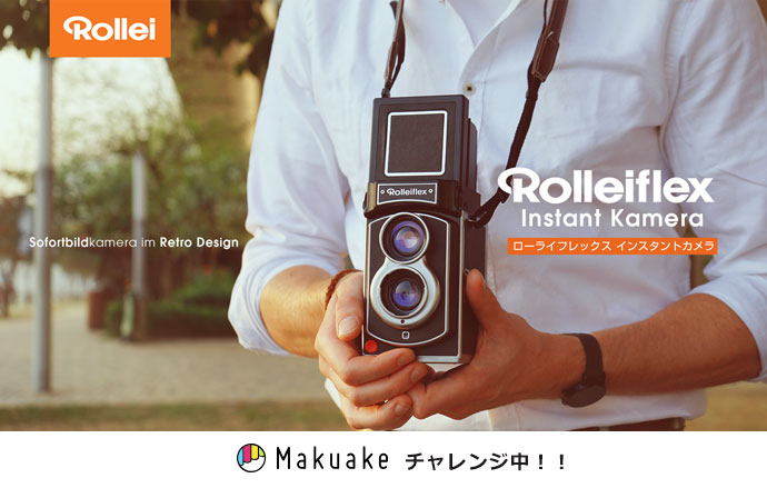 Rolleiflex ローライフレックス インスタントカメラ 二眼レフのインスタントカメラ インスタントカメラ