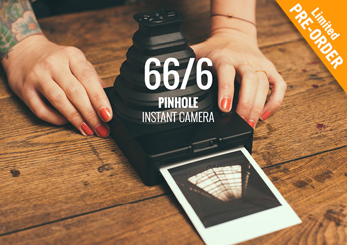 Pre-order your 66/6 Pinhole Instant Camera now!
