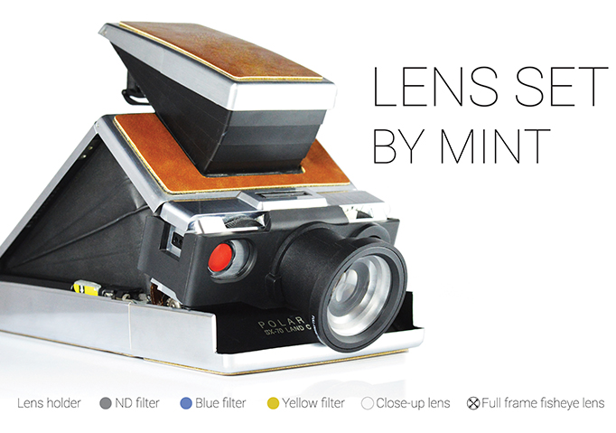 Mint Lens Set - power up your Polaroid SX-70 camera now!